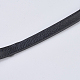 Плоские имитационные кожаные шнуры LC-P007-02-6x1.5mm-2
