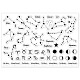 Globleland Mondphasen-Stempel für DIY-Scrapbooking-Dekoration DIY-WH0167-57-0297-8