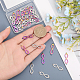 CHGCRAFT 32Pcs 2 Colors 201 Stainless Steel Connector Charms FIND-CA0007-69-3