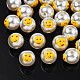 Perles d'imitation perles en plastique ABS KY-N015-102-2