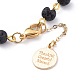 Bracelets en perles druzy en acrylique BJEW-JB04672-M-5