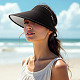 1 cappello con protezione solare in poliestere&nbsp;AJEW-TA0002-57A-6