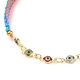 Bracelets de perles de nylon tressés réglables BJEW-JB05594-02-2