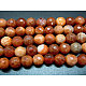 Natural Fire Crackle Agate Beads Strands G-G213-6mm-06-2