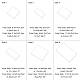 Benecreatクラフト紙折りたたみボックス  引き出しボックス  長方形  ミックスカラー  11x8cm  完成品：9x6x4cm CON-BC0004-30-6