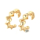 Серьги-манжеты из латуни EJEW-F370-12G-3