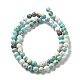 Chapelets de perles en howlite naturelle X-G-L555-02B-02-2