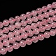 Natural  Rose Quartz Beads Strands G-L104-8mm-01-1