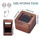 Square Wood Ring Storage Boxes CON-WH0087-52A-2