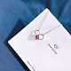 925 Sterling Silver Pendant Necklaces NJEW-BB34956-P-1