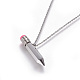 304 Stainless Steel Pendant Necklaces NJEW-F264-11P-2
