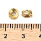 Rack Plating Brass Cubic Zirconia Beads KK-K349-03G-3