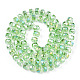 Transparent Glass Beads Strands EGLA-T020-15B-3