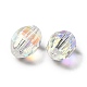 Verre imitation perles de cristal autrichien GLAA-H024-02C-3