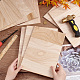Tablas para romper madera rectangulares WOOD-WH0131-02A-3