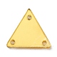 Specchio acrilico triangolo cucito su strass MACR-G065-02B-05-1