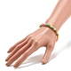 Natürliche Jade Perlen Stretch-Armbänder BJEW-JB07789-02-3