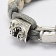 Nylon Cord Bracelets BJEW-P199-17-3