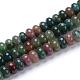 Natural Indian Agate Bead Strands G-R408-5x8-16-1