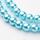 Glass Pearl Beads Strands HY-10D-B12-2