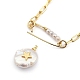 Collares de perlas naturales colgante NJEW-JN03017-01-4