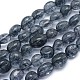Granos de cristal de cuarzo natural hebras G-P390-03A-1