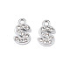 304 Stainless Steel Charms STAS-N095-137S-1