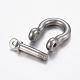 304 Stainless Steel D-Ring Anchor Shackle Clasps STAS-P198-11A-2