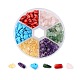 6 couleur perles de pierres précieuses G-JP0001-01-1