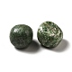 Perles de jaspe tache verte naturelle G-G979-A13-3