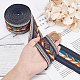 GORGECRAFT 5 Yards Vintage Jacquard Ribbon Ethnic Embroidered Ribbon 1.9 inch Wide Boho Lace Trim for DIY Sewing Clothing Accessories Handmade Bag Embellishment Decoration Craft OCOR-GF0001-59-3