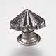 Alloy Wooden Box Pull Handle Knobs PALLOY-WH0010-01B-1