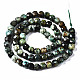 Brins de perles turquoises africaines naturelles (jaspe) G-N328-39-2