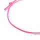 Fabrication de bracelet en corde de polyester ciré coréen écologiques BJEW-JB04256-11-2