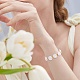 300pcs 4 perles d'imitation en plastique ABS de style KY-SZ0001-39-7