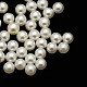 ABS Plastic Imitation Pearl Round Beads MACR-F033-8mm-22-1