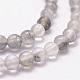 Nuvoloso naturale perle di quarzo fili G-D840-69-4mm-3