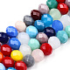 Glass Beads Strands GLAA-S019-01F-1