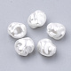 Perlas de imitación de plástico ecológicas X-MACR-T013-03-1