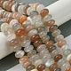 Natural Multi-Moonstone Beads Strands G-A092-F03-03-2