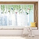 静電PVCウィンドウステッカー  窓の家の装飾のため  葉  390x1180mm DIY-WH0457-004-7