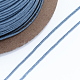 環境に優しい染色ナイロン糸  文字列スレッドコード  スチールブルー  0.8mm  約120.29ヤード（110m）/ロール OCOR-L002-72-504-3