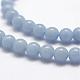 Natural Angelite Beads Strands G-P217-31-6mm-3