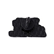 カラフルな単語あなたは不安な考えではないエナメルピン  バックパックの服のための電気泳動の黒い合金のインスピレーションを与えるブローチ  言葉  17x30x1.5mm  ピン：1.2mm JEWB-A005-07-07-2
