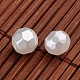 Los abalorios de acrílico de imitación de perlas redondas facetas OACR-L004-2023-2