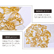 Olycraft 20 шт. тема принцессы подвески с открытой рамкой 10-стильные подвески из сплава с цветостойкими полыми смоляными рамками с петлей для изготовления ювелирных изделий из смолы - золото PALLOY-OC0001-39-8