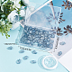 SUNNYCLUE 1 Box Glass Fish Beads Ocean Animal Spacer Beads Loose Bead Fish Beads for Jewelry Making Beading Bracelet Kit Electroplated Glass Bead Elastic Crystal Thread Necklace Supplies Grey DIY-SC0020-13B-7