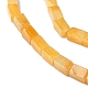 Естественный желтый авантюрин бисер нитей G-C135-F01-01-4