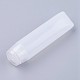 透明化粧品軟質チューブ  プラスチックローションシャンプークリームスクイズ包装チューブ  ネジ蓋フリップキャップ  透明  9.8x2.6cm  容量：約30ミリリットル MRMJ-WH0010-01-30ml-1