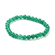 Natural Green Aventurine Beaded Stretch Bracelets BJEW-D446-B-34-2